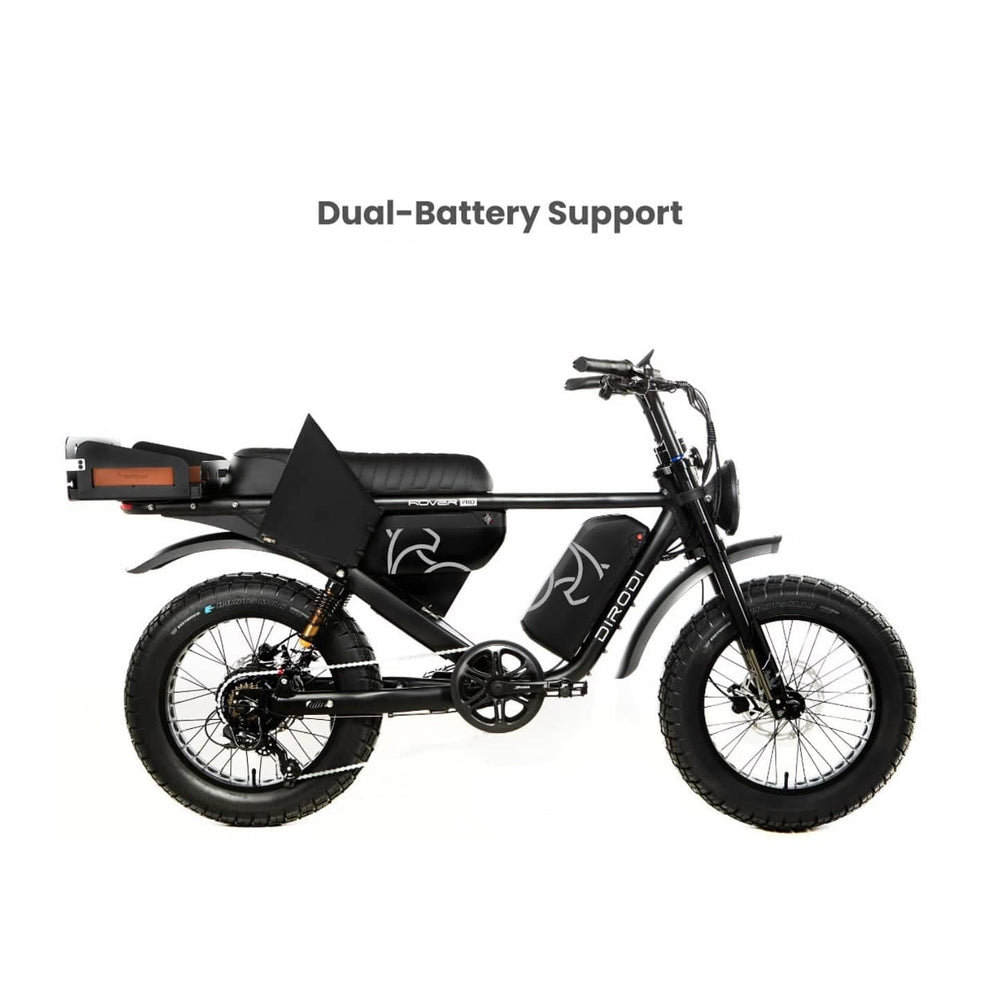 DiroDi Rover Pro E-Bike: Dual Suspension, Two-Person, Road-Legal Adventure