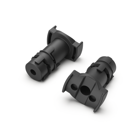 Lumos Firefly Bicycle Handlebar End Mounts for Enhanced Side Visibility & Stability