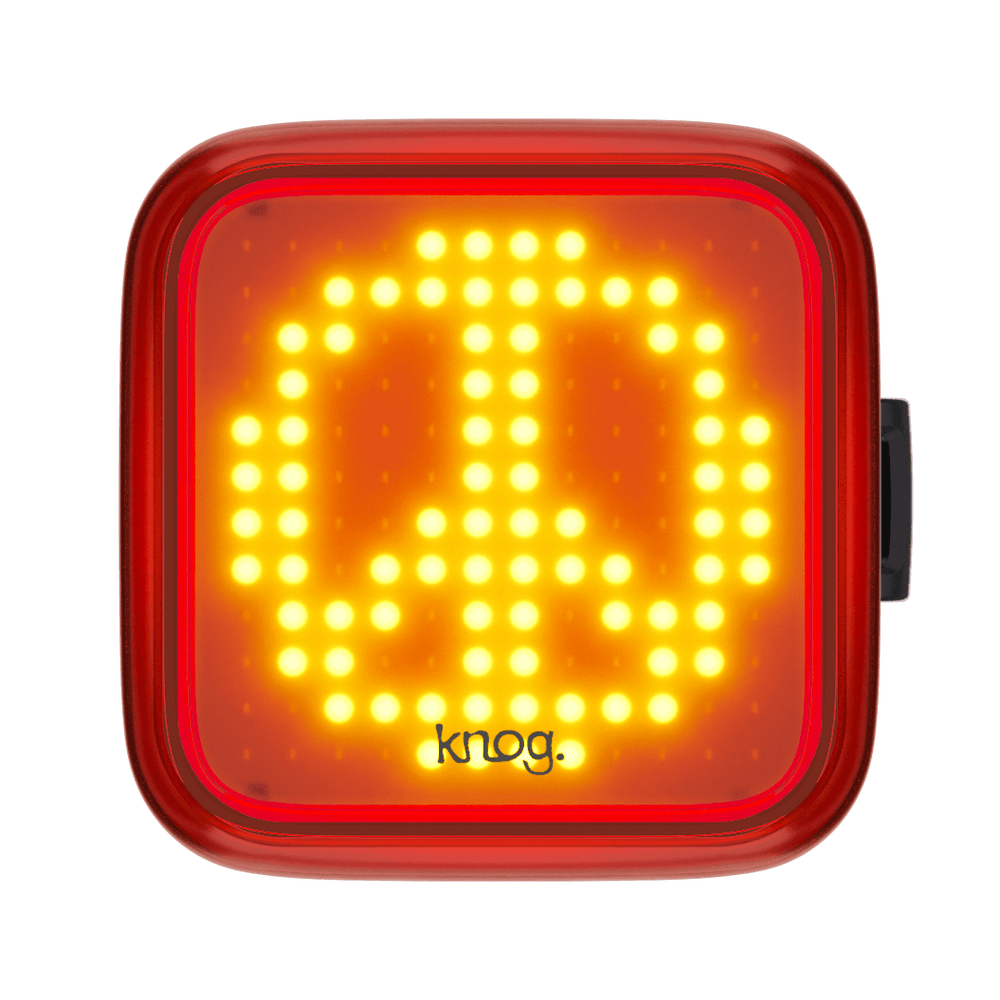 Knog Blinder COB LED Rear Bike Light: 100 Lumen, USB Rechargeable, Waterproof Visibility
