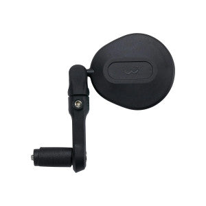 BBB Cycling MultiView Handlebar Mirror, Wide-View Anti-Glare, Adjustable Plug Mount