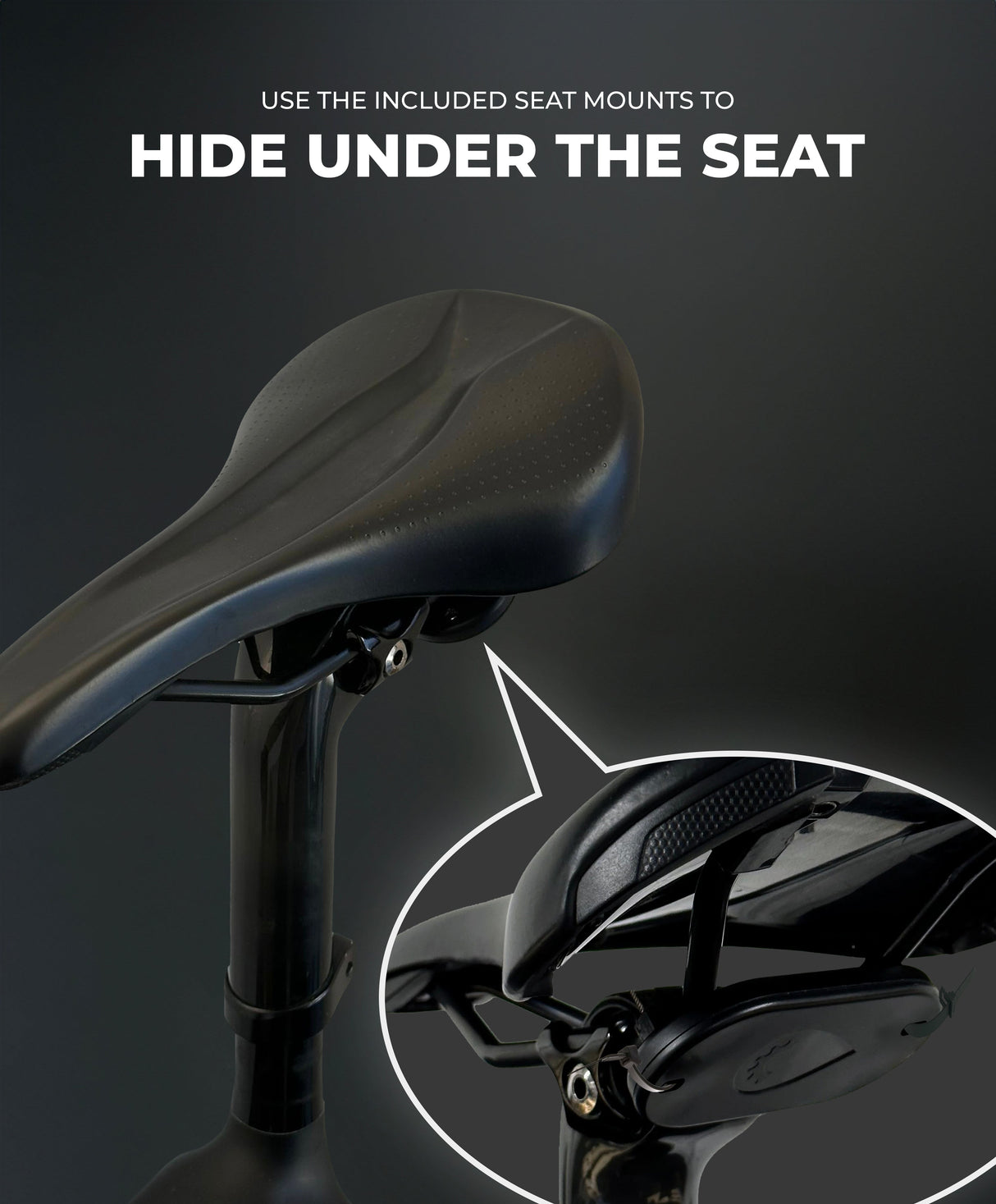 Bikebac Discreet Apple Find My Bike Tracker - Ultimate Anti-Theft GPS Device