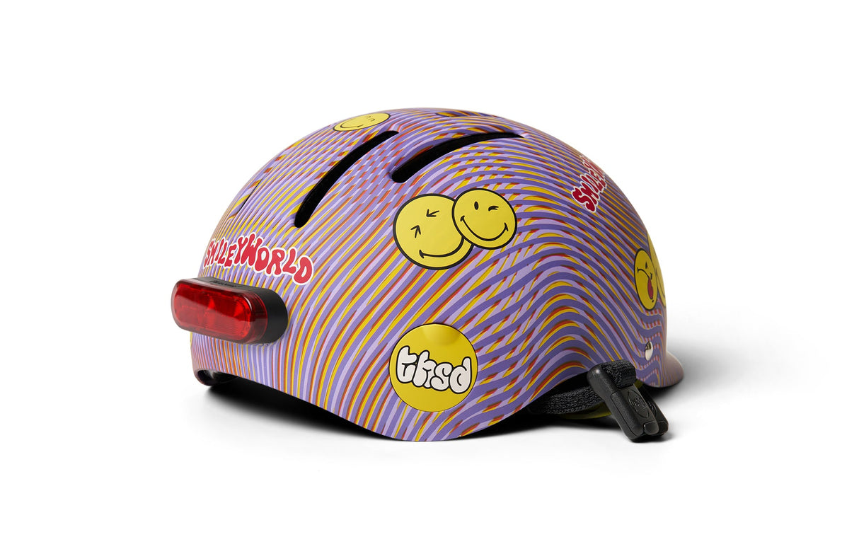 Thousand Next SmileyWorld Youth Helmet Purple Haze