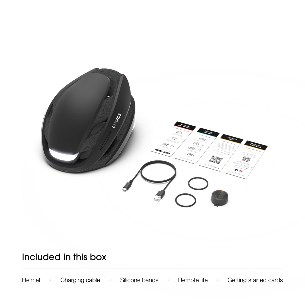 Lumos Ultra Smart Helmet: Integrated LED Lights, Turn Signals, MIPS