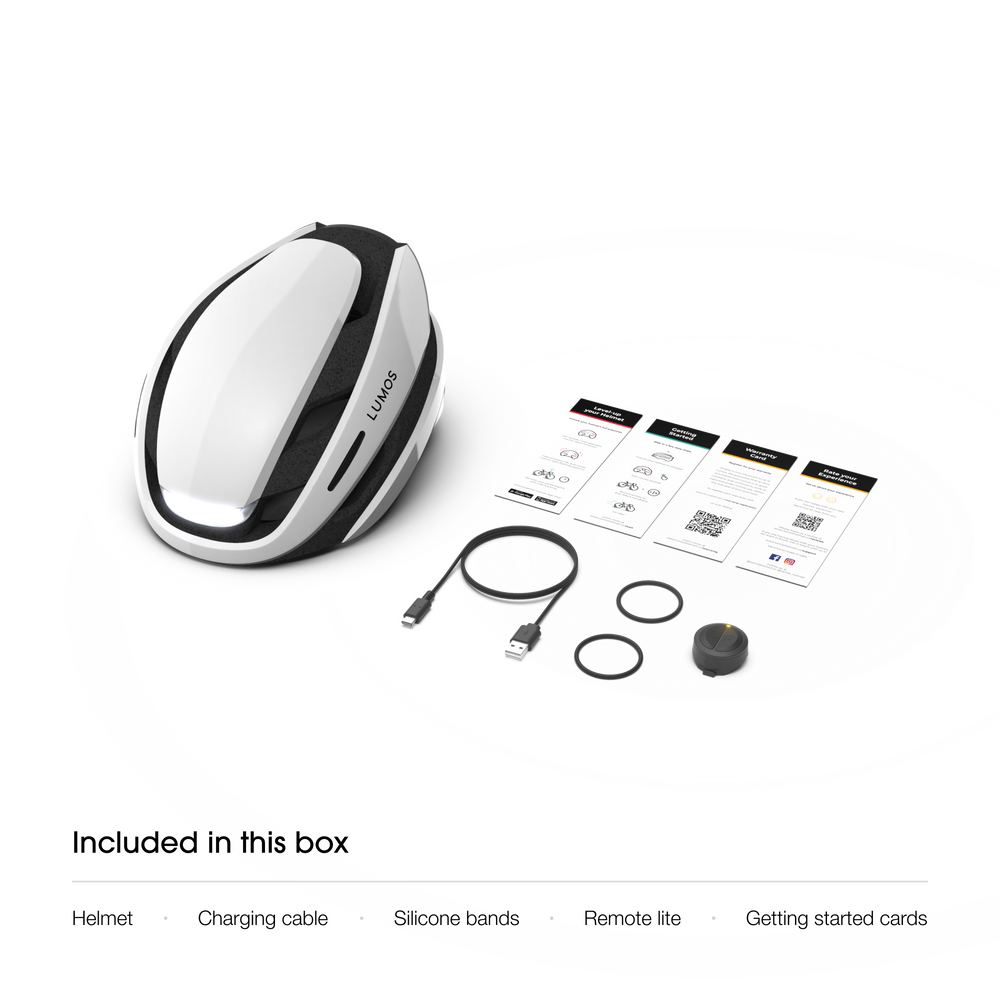Lumos Ultra Smart Helmet: Integrated LED Lights, Turn Signals, MIPS