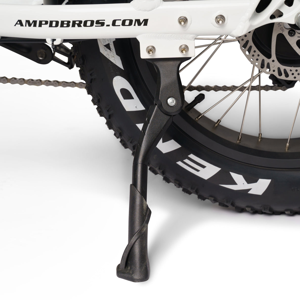 Ampd Bros Adjustable Aluminium E-Bike Kickstand: Secure Support for All Models