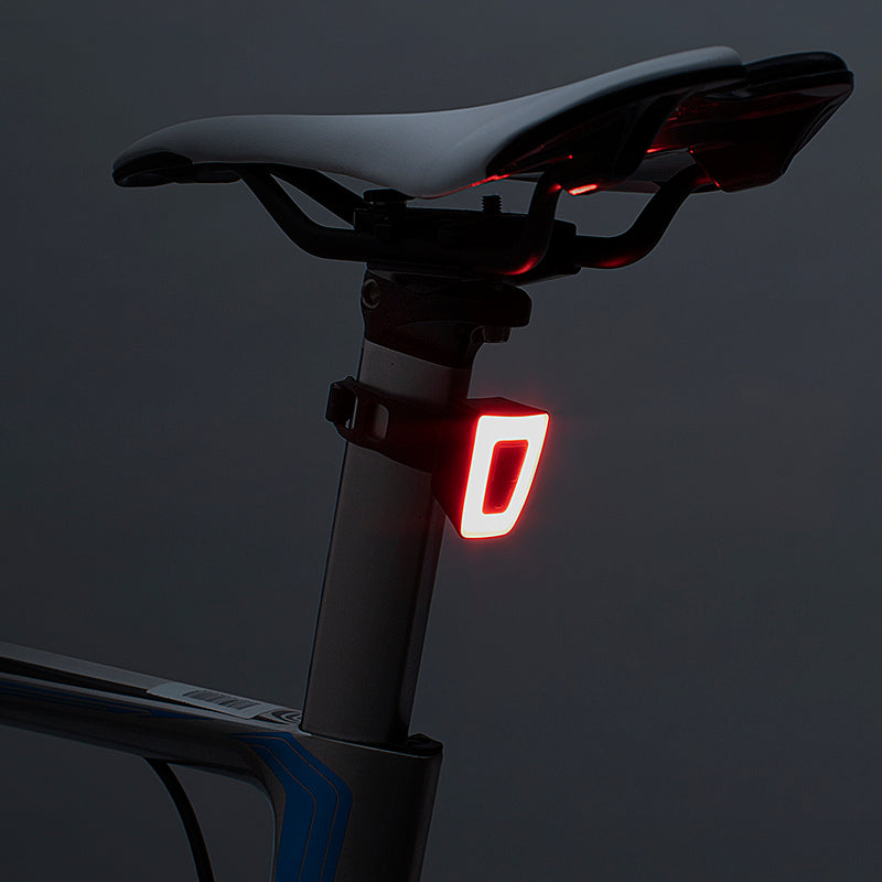 ROCKBROS Compact Red USB Rechargeable Helmet Light for Cycling Safety