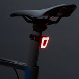 ROCKBROS Compact Red USB Rechargeable Helmet Light for Cycling Safety