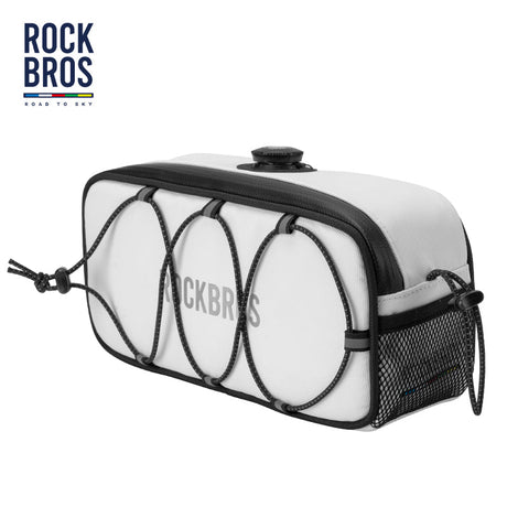 ROAD TO SKY ROCKBROS Deluxe Waterproof Cycling Handlebar Bag with Secure Lock