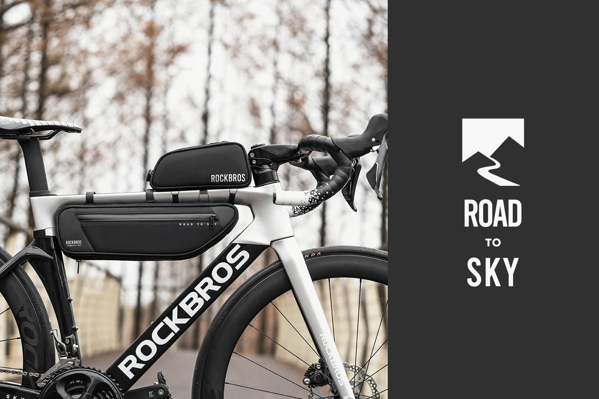 ROCKBROS ROAD TO SKY Deluxe Waterproof Lightweight Top Tube Cycling Bag