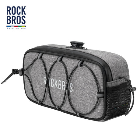 ROAD TO SKY ROCKBROS Deluxe Waterproof Cycling Handlebar Bag with Secure Lock