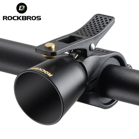 ROCKBROS Classic Brass Bike Bell: Loud, Durable, Easy Fit Adult Bicycles