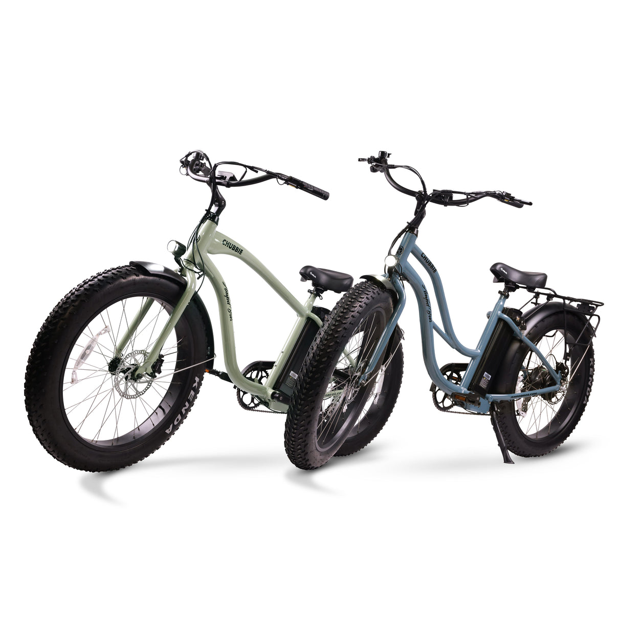 Chubbie-S Electric Fat Tyre Beach Cruiser Bike - Powerful Motor, Long Range