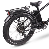 Chubbie-S Electric Fat Tyre Beach Cruiser Bike - Powerful Motor, Long Range