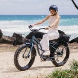 Chubbie-S Electric Fat Tyre Beach Cruiser Bike - Powerful Motor, Long Range