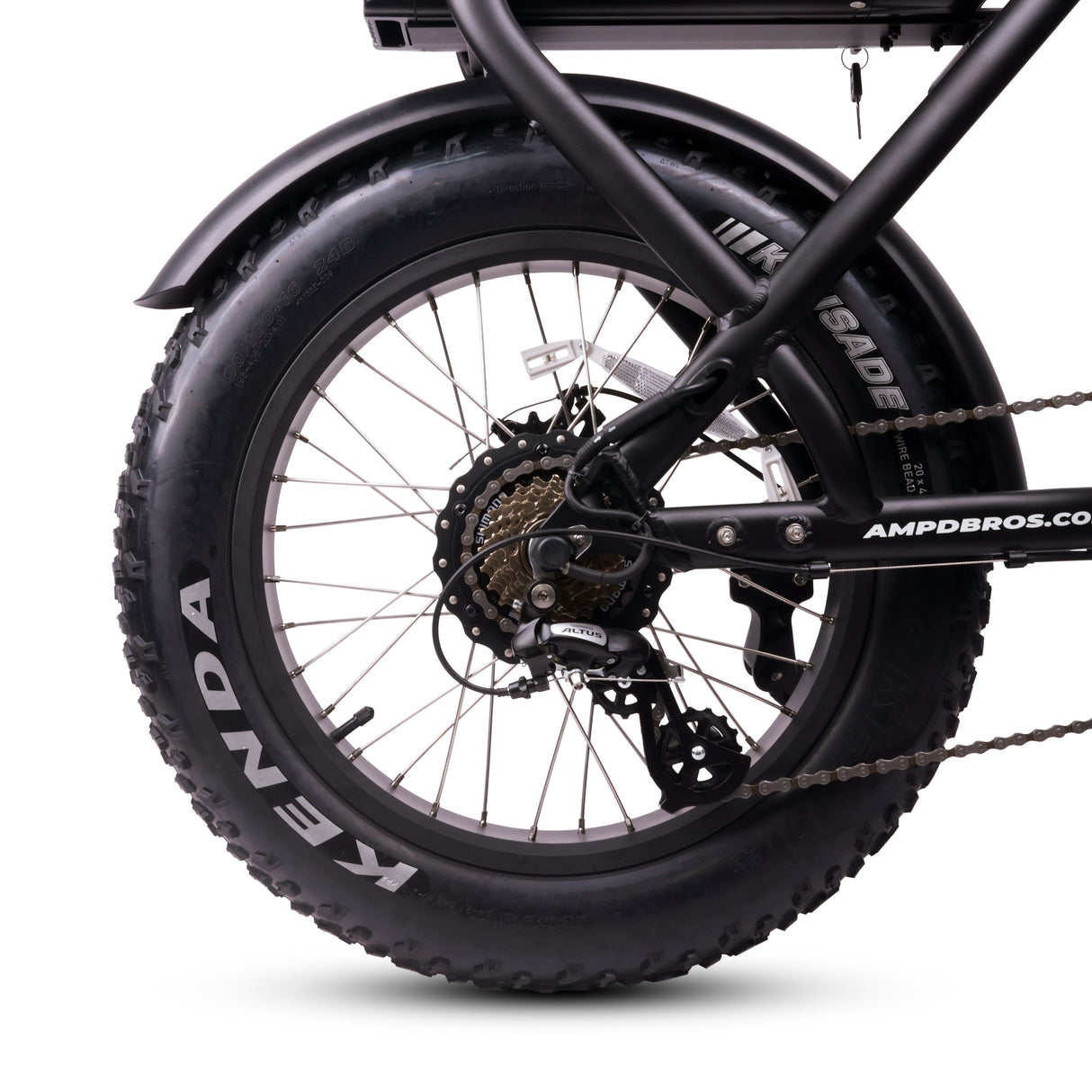 Ampd Bros ACE-X Fat Tyre Electric Bike: Powerful 52V Adventure E-Bike