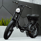 ACE-S Electric Fat Tyre Bike: Stylish Step-Through, Powerful 52V Battery, Shimano Gears