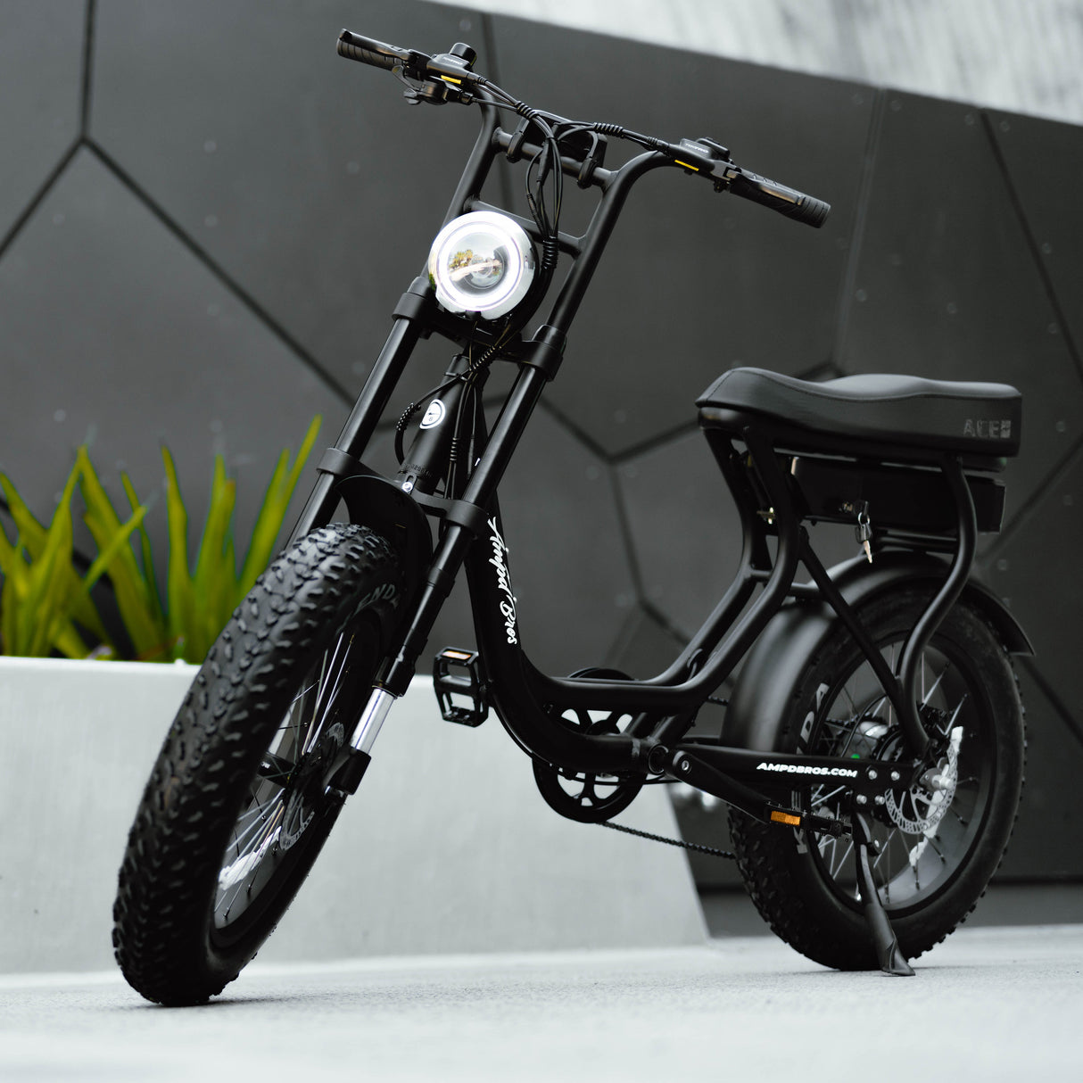 ACE-S Plus+ Electric Fat Tyre Bike - Enhanced Suspension, Bafang Motor, 80km Range