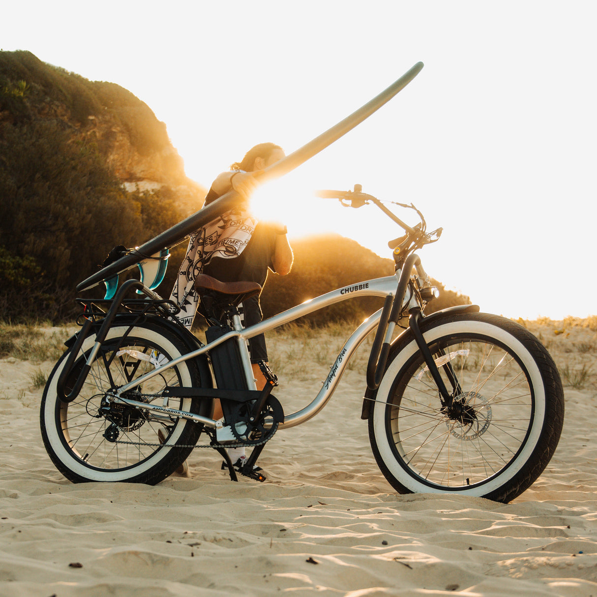 Chubbie 2 Electric Fat Tyre Beach Cruiser: Powerful Samsung Battery, Shimano Gears