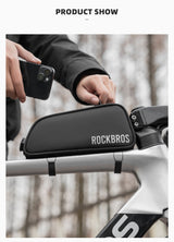 ROCKBROS ROAD TO SKY Deluxe Waterproof Lightweight Top Tube Cycling Bag