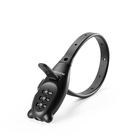 ROCKBROS Compact 3-Digit Password Helmet Lock for Bikes, Scooters, Motorcycles