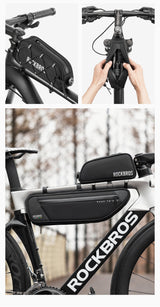 ROCKBROS ROAD TO SKY Deluxe Waterproof Lightweight Top Tube Cycling Bag