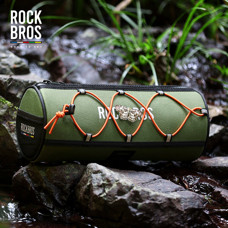ROCKBROS Deluxe 1.5L Waterproof Cycling Handlebar Bag - Secure Front Bike Frame Storage