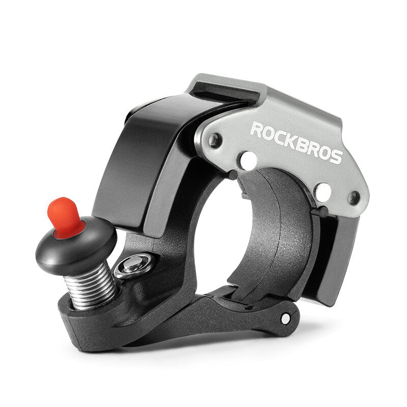 ROCKBROS Mini Hidden Bicycle Bell: Loud 100dB Sound, Discreet Cycling Safety Accessory