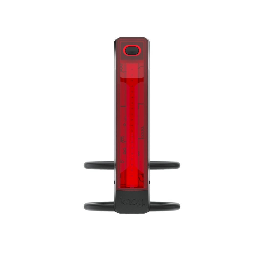 Knog Plus Rear Bike Light - Versatile Wearable USB Rechargeable LED Safety