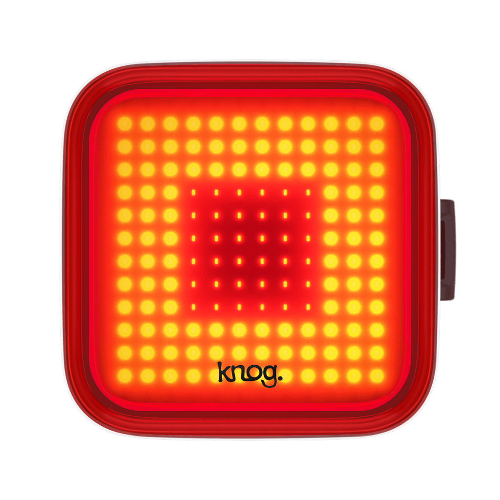 Knog Blinder COB LED Rear Bike Light: 100 Lumen, USB Rechargeable, Waterproof Visibility