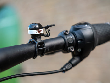 BBB MiniFit Lightweight Brass Bicycle Bell with Quick Release Mount