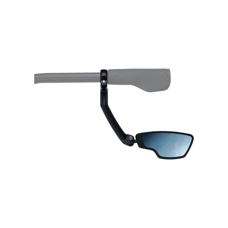 BBB CityView Clamp-Mount Bicycle Mirror: Anti-Glare with Reflector