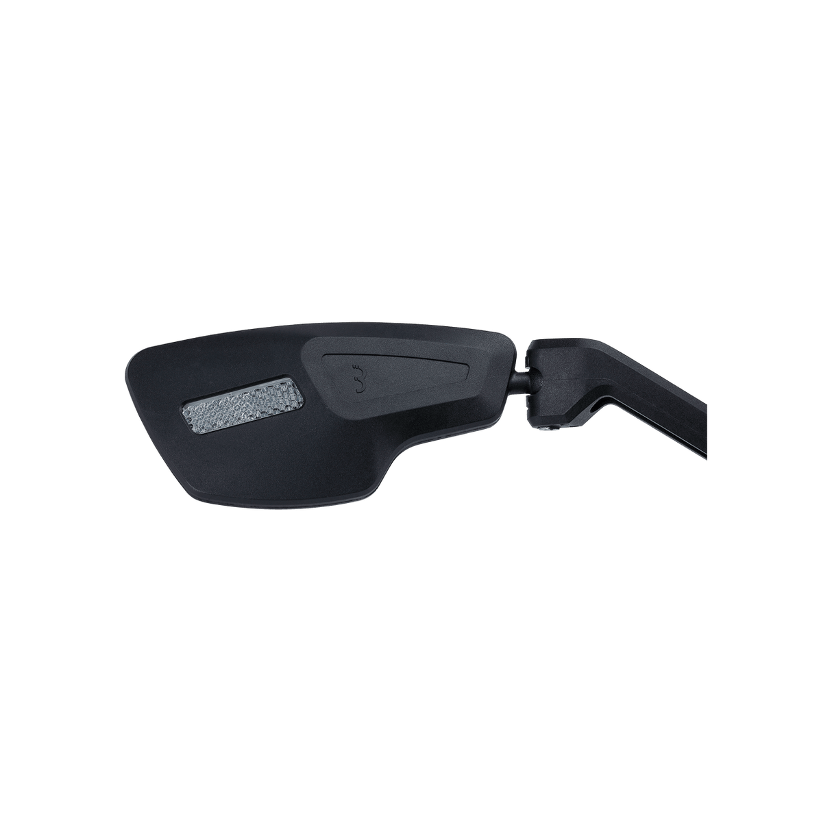 BBB CityView Clamp-Mount Bicycle Mirror: Anti-Glare with Reflector