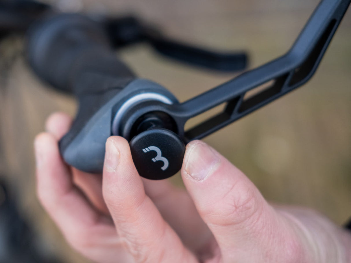 Multi-adjustable Anti-Glare E-Bike Bicycle Mirror - Left or Right Handlebar End Mount