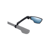 BBB CityView Clamp-Mount Bicycle Mirror: Anti-Glare with Reflector