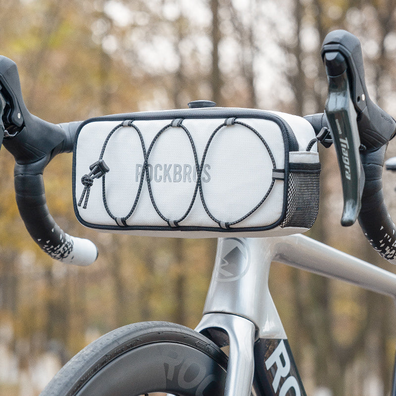ROAD TO SKY ROCKBROS Deluxe Waterproof Cycling Handlebar Bag with Secure Lock