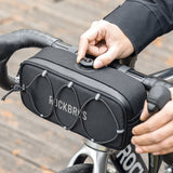 ROAD TO SKY ROCKBROS Deluxe Waterproof Cycling Handlebar Bag with Secure Lock