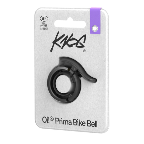 Knog Oi Prima Bike Bell: Sleek, Loud, Durable, WaveTek Hammer Technology