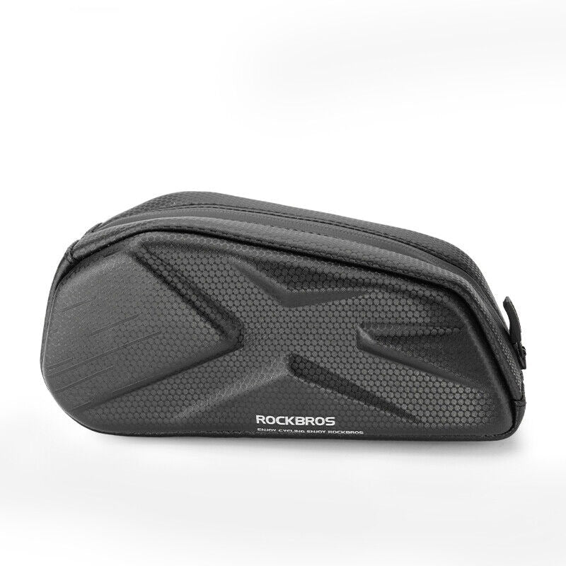 ROCKBROS 1.4L Cycling Top Tube Frame Bag Waterproof Hard Shell Bike Storage