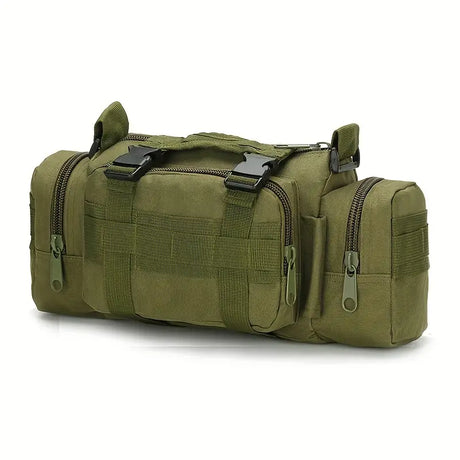 Army-Style Molle Panel Saddle Bag (Multi Pocket)