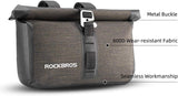 RockBros 100% Waterproof Cycling Handlebar Bag - Large Capacity Bike Front Pouch