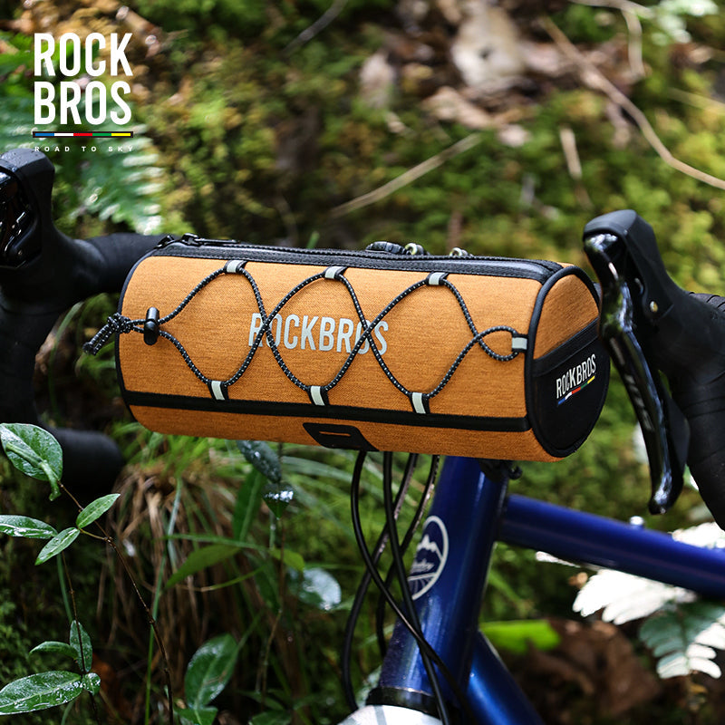 ROCKBROS Deluxe 1.5L Waterproof Cycling Handlebar Bag - Secure Front Bike Frame Storage