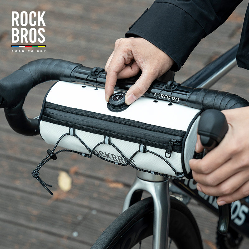 ROCKBROS Deluxe 1.5L Waterproof Cycling Handlebar Bag - Secure Front Bike Frame Storage