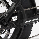 Premium Black Folding Alloy Pillion Foot Pegs for ACE Electric Bikes