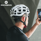 ROCKBROS Ultralight Cycling Helmet with USB Rechargeable LED Safety Light