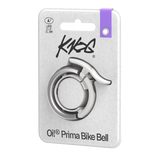Knog Oi Prima Bike Bell: Sleek, Loud, Durable, WaveTek Hammer Technology