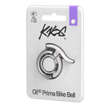 Knog Oi Prima Bike Bell: Sleek, Loud, Durable, WaveTek Hammer Technology