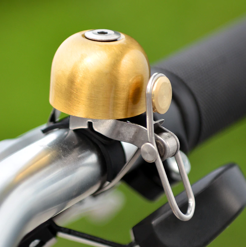 ROCKBROS Mini Bike Bell Loud Stainless Steel Handlebar Alarm