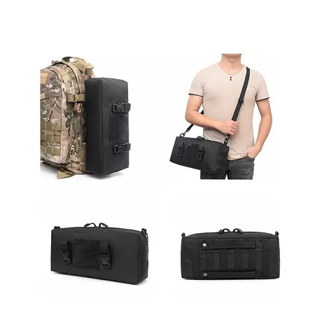 Army-Style Molle Panel Saddle Bag (Single Pocket)