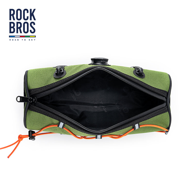ROCKBROS Deluxe 1.5L Waterproof Cycling Handlebar Bag - Secure Front Bike Frame Storage