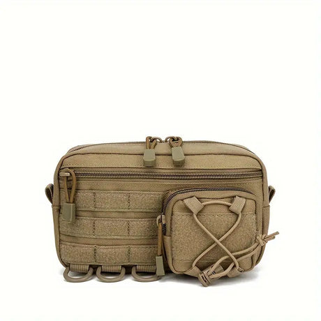Durable Tactical MOLLE System Waist Pack – Versatile Outdoor Travel & First Aid Bag